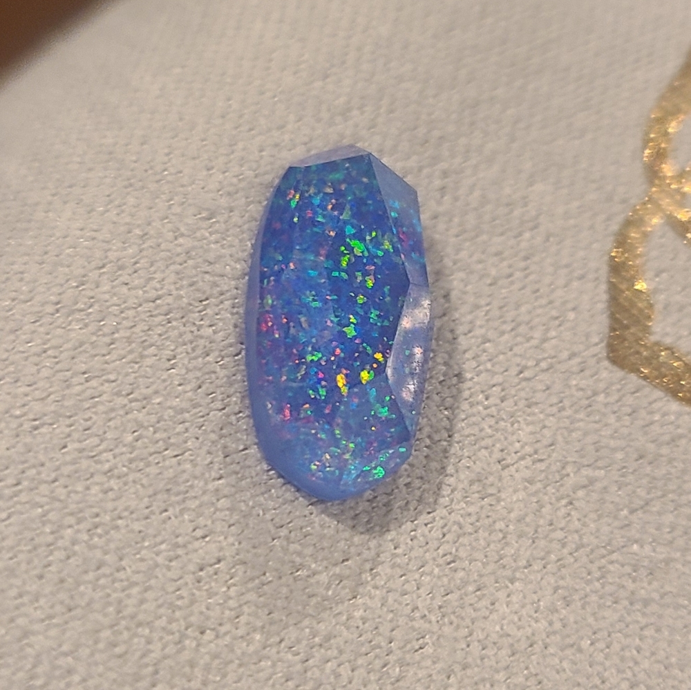 Kendra Scott Indigo Opal Illusion stone